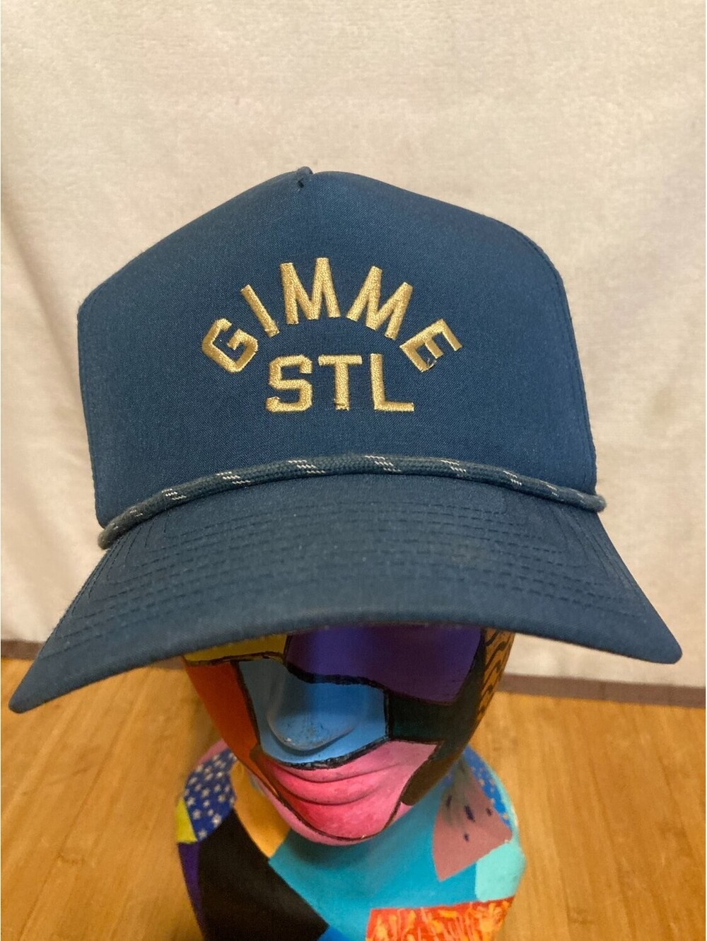 Imperial Gimme Stl Rope Golf Snapback Hat St. Louis S1504 Mens OS Blue Modern
